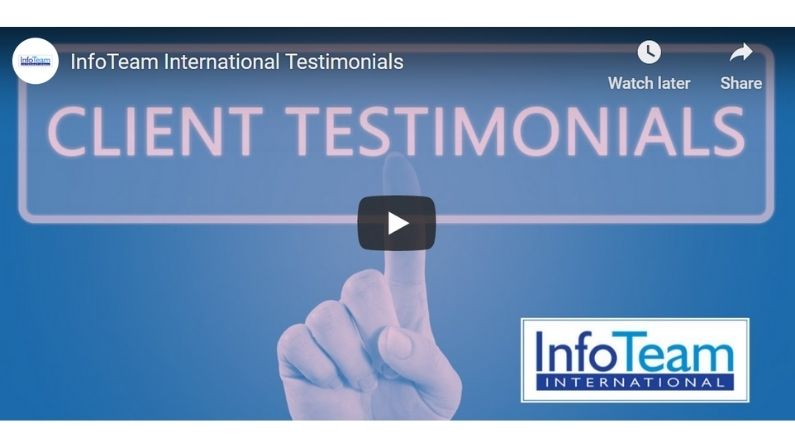 InfoTeam International Testimonials